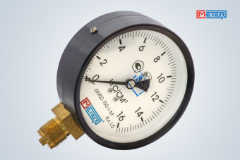 Манометр ДМ 02-100-1-М, диапазон 0..16кгс/см2