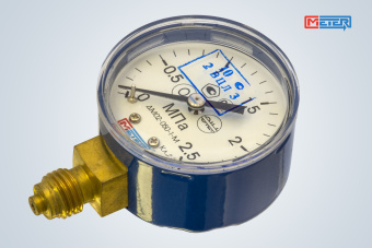 Манометр ДМ 02-050-1-М диапазон 0..2,5МПа