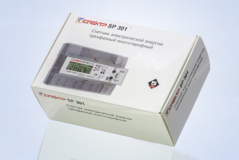 Счетчик электрической энергии трехфазный многотарифный SP-301-хS1-хТxx